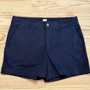 GAP black Cotton high waisted shorts